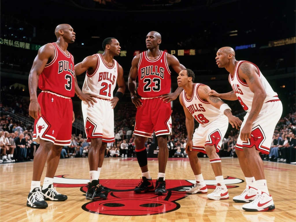 芝加哥公牛传奇巨星